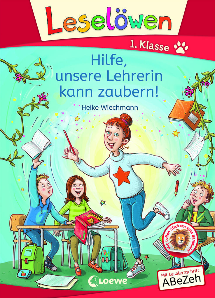 Hilfe unsere Lehrerin kann zaubern ist ein ganz besonderes Erstlesebuch.