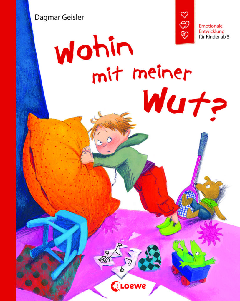 Das Buch Wohin mit meiner Wut bringt Kindern den Umgang mit ihren Gefühlen näher.