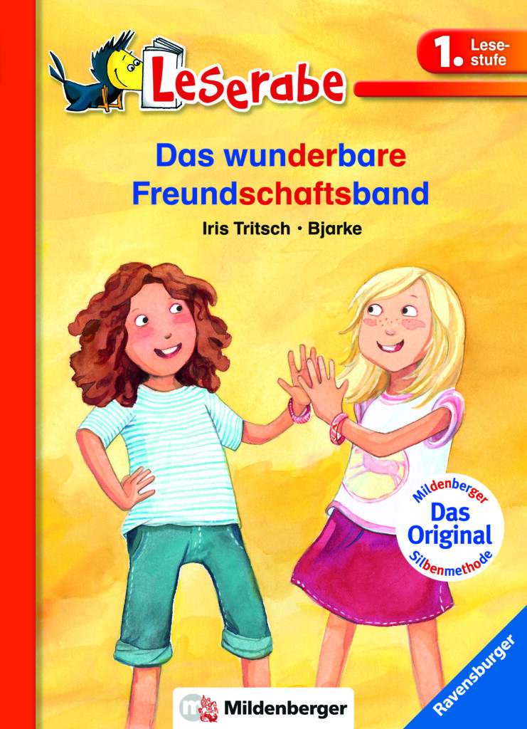Das wunderbare Freundschaftsband mit Mildenberger Silbenmethode beschreibt eine besondere Freundschaft zwischen zwei Mädchen.