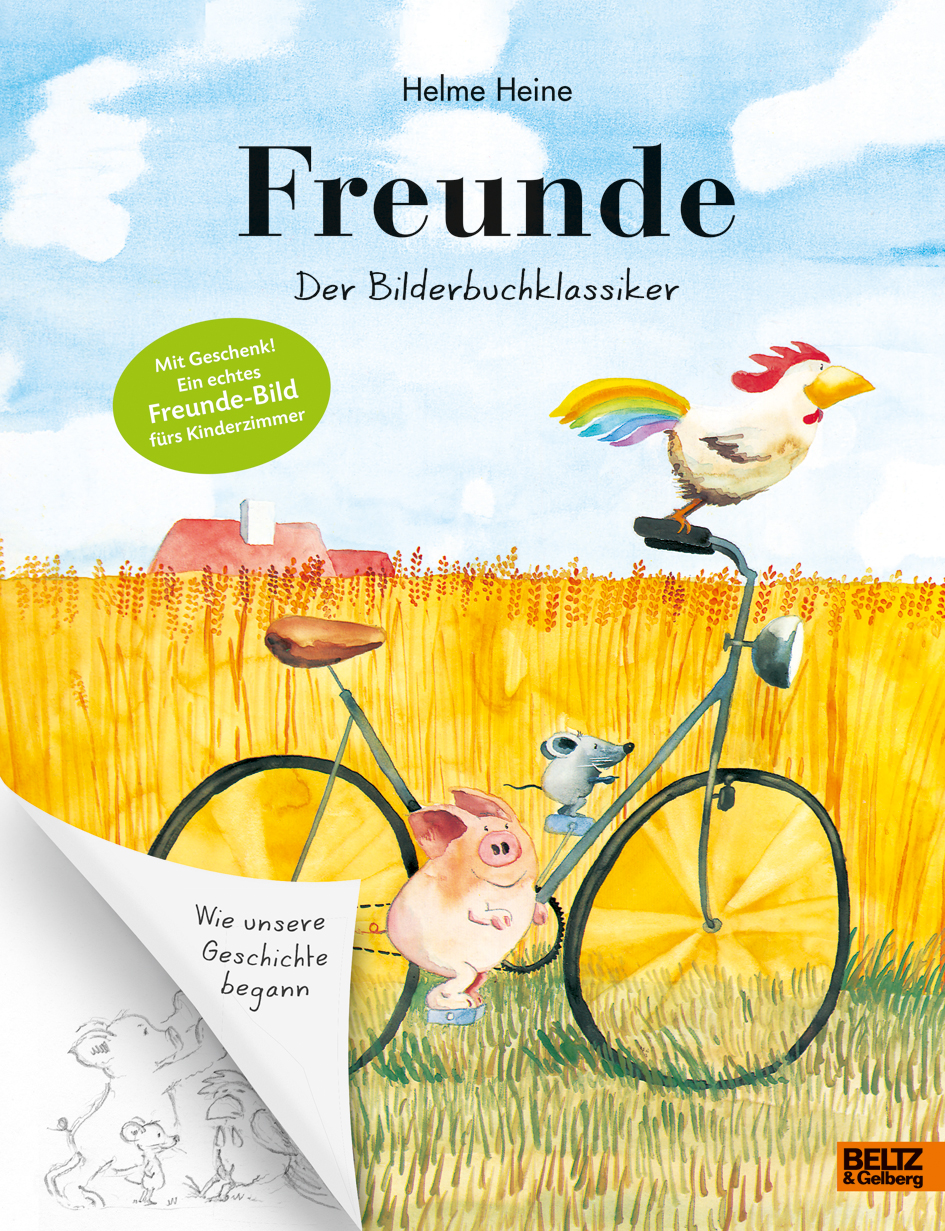 Freunde ist ein Bilderbuch von Helme Heine über die Bedeutung von Freundschaft.