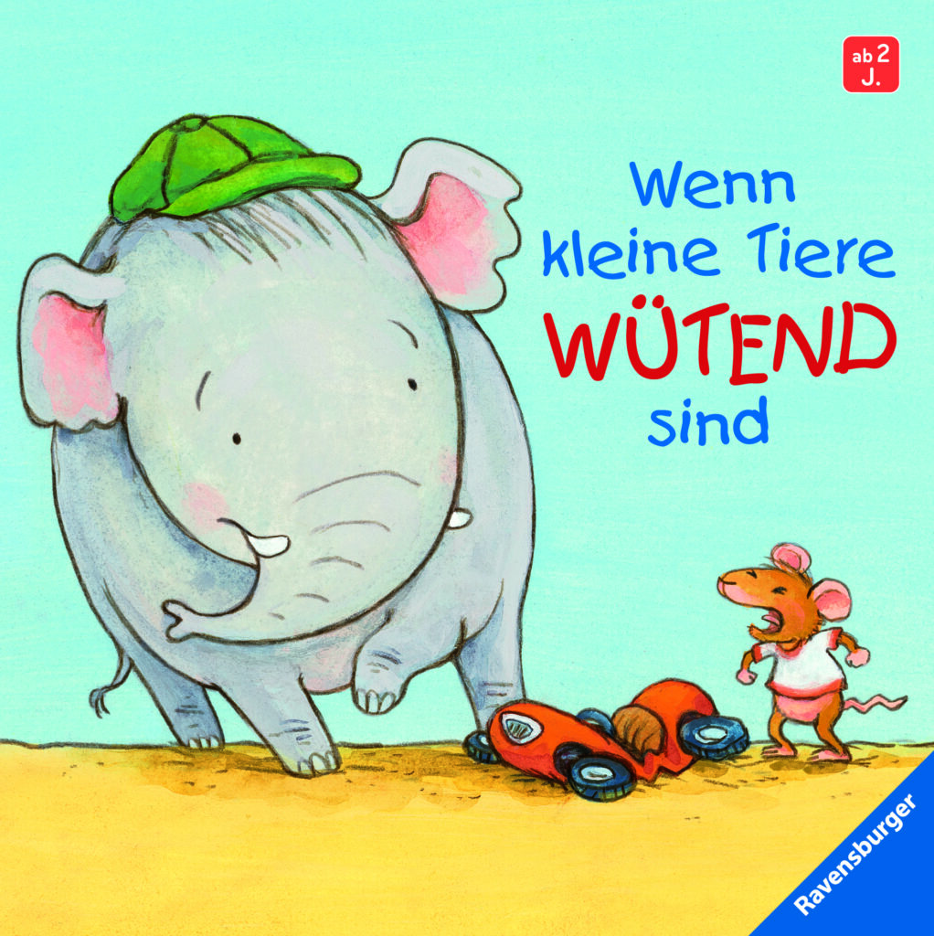 Das Bilderbuch Wenn kleine Tiere wütend sind bringt Kindern ab 2 Jahren das Gefühl der Wut näher.