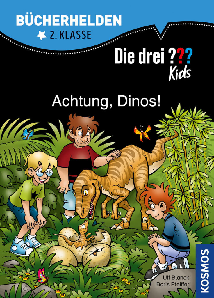 Die drei Fragezeichen Kids Achtung Dinos Bücherhelden 2. Klasse