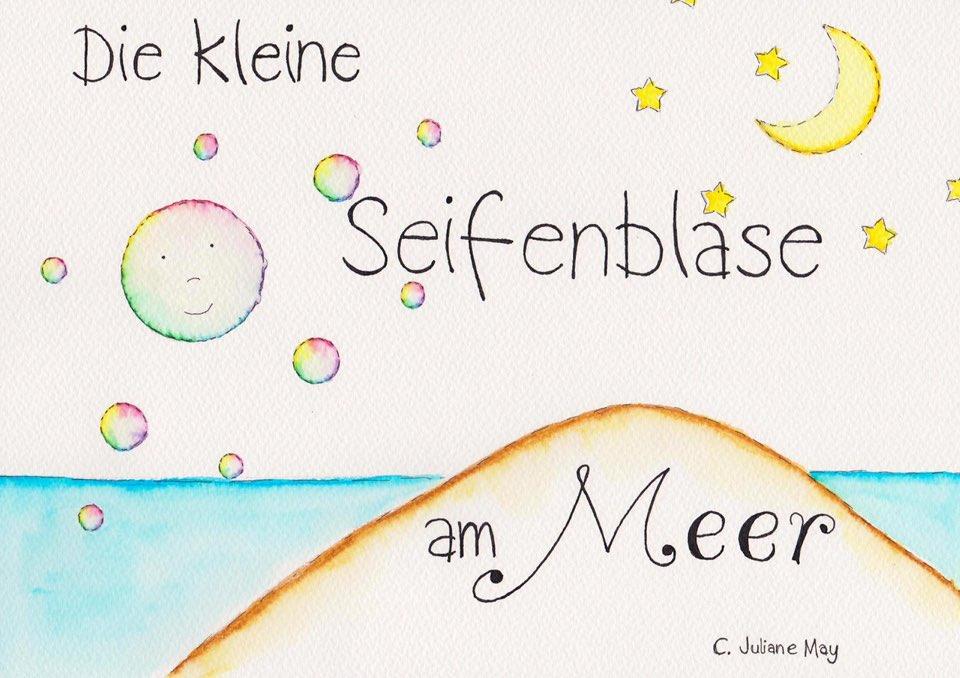 Die kleine Seifenblase am Meer