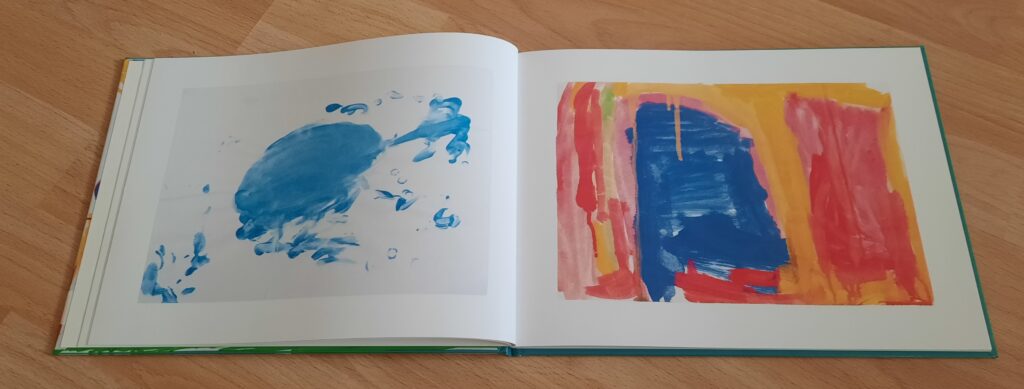 Beispiel Innenseite Farbolino Kreativbuch