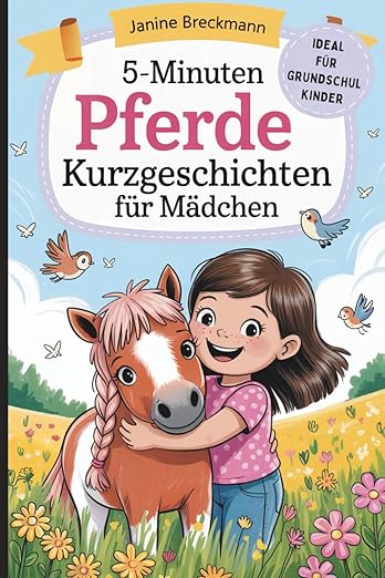 5 Minuten Pferde Kurzgeschichten für Mädchen