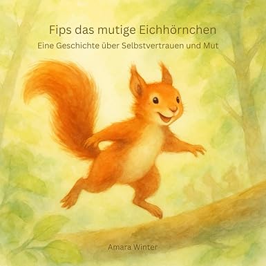 Fips das mutige Eichhörnchen – Eine Geschichte über Selbstvertrauen und Mut
