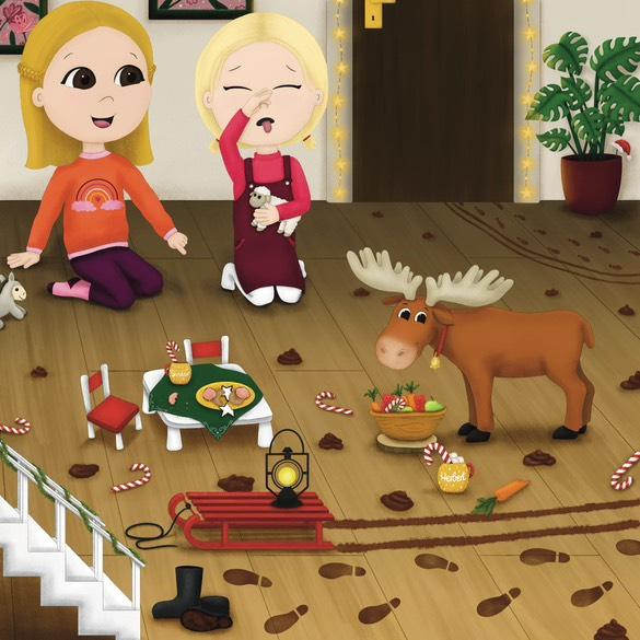 Auszug aus "Hinter der Tür - Advent mit unserem Weihnachtswichtel Gustav"