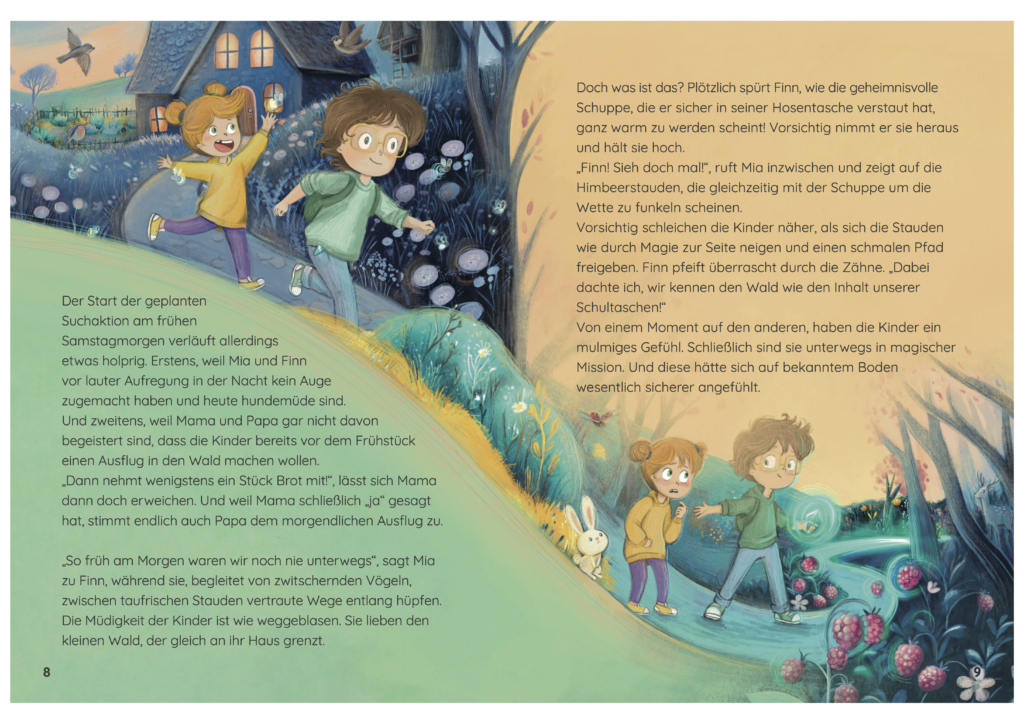 Auszug aus "Gustavio und das magische Kochbuch