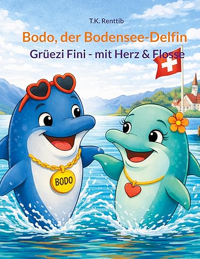 Bodo, der Bodensee-Delfin – Grüezi Fini – mit Herz & Flosse