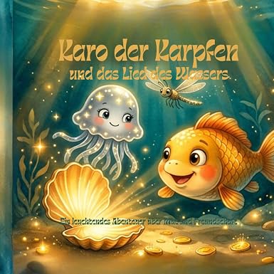 Karo der Karpfen und das Licht des Wassers – Ein leuchtendes Abenteuer über Mut und Freundschaft