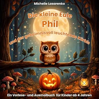 Die kleine Eule Phil und der geheimnisvoll leuchtende Kürbis  