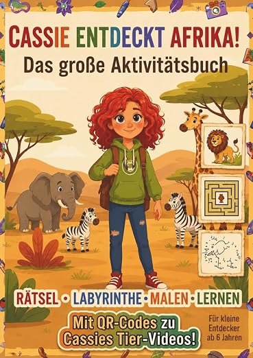 Cassie entdeckt Afrika! Das große Aktivitätsbuch 